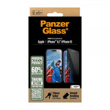 PanzerGlass iPhone 15/iPhone 16 -näytönsuoja Ultra-Wide Fit Privacy EasyAligner