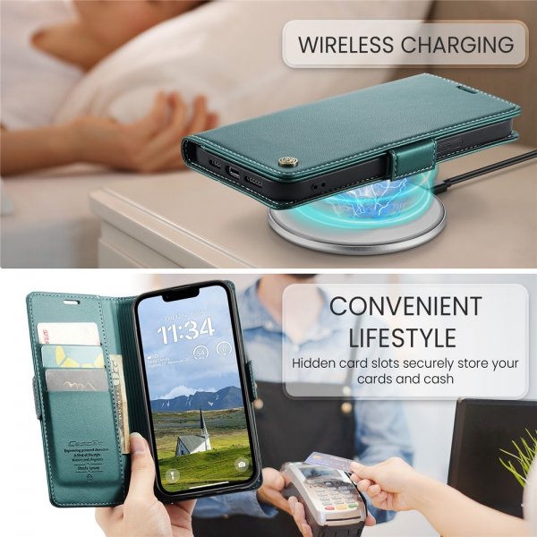CaseMe iPhone 16/17 -kotelo 023 Series Vihreä