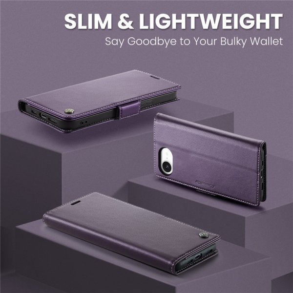CaseMe iPhone 16e/17e Kotelo 023 Sarja Violetti