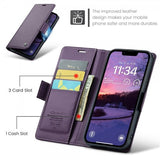 CaseMe iPhone 16e/17e Kotelo 023 Sarja Violetti