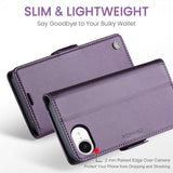CaseMe iPhone 16e/17e Kotelo 023 Sarja Violetti