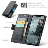 CaseMe iPhone 16e/17e Kotelo 023 Series Musta