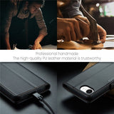 CaseMe iPhone 16e/17e Kotelo 023 Series Musta