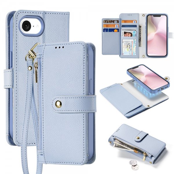 Dux Ducis iPhone 16e/17e Kotelo 2-in-1 Lawa Series MagSafe Sininen