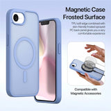 Dux Ducis iPhone 16e/17e Kotelo 2-in-1 Lawa Series MagSafe Sininen