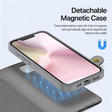 Dux Ducis iPhone 16e/17e Kotelo 2-in-1 Lawa Series MagSafe Harmaa