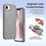 Dux Ducis iPhone 16e/17e Kotelo 2-in-1 Lawa Series MagSafe Harmaa