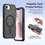 Dux Ducis iPhone 16./17. kotelo 2-in-1 Lawa Series MagSafe Musta