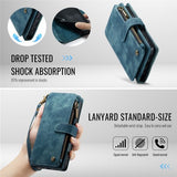 CaseMe iPhone 16e/17e Kotelo C30 Series Sininen