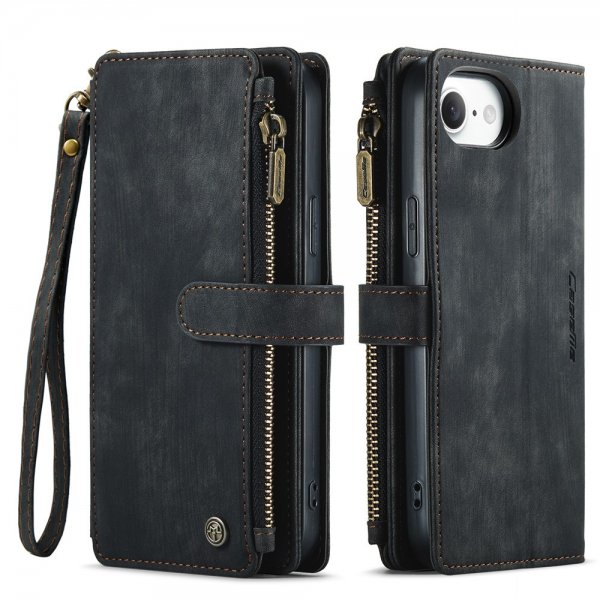 CaseMe iPhone 16./17. Kotelo C30-sarja Musta