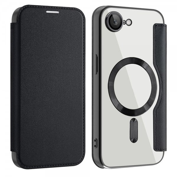iPhone 16./17. Kotelo MagSafe Musta