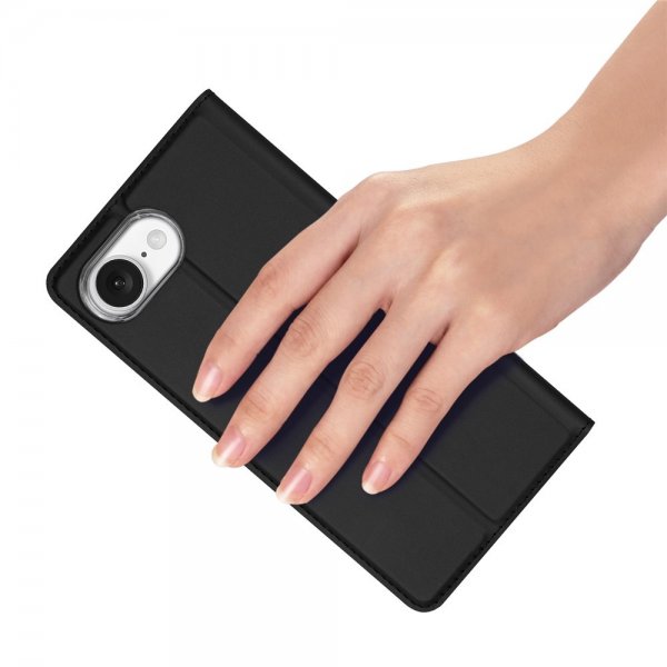 Dux Ducis iPhone 16./17. suojakuori, Skin Pro Series, musta