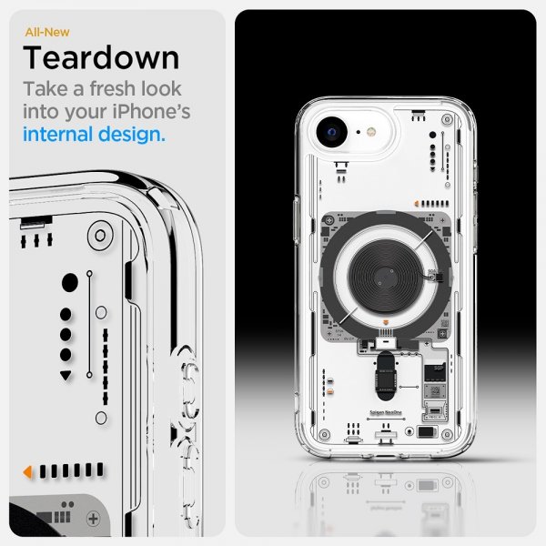 Spigen iPhone 16e/iPhone 17e Ultra Hybrid Neo One MagFit -kuori