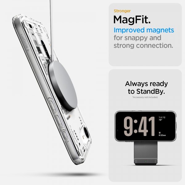 Spigen iPhone 16e/iPhone 17e Ultra Hybrid Neo One MagFit -kuori
