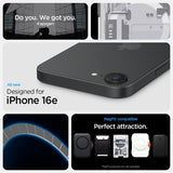 Spigen iPhone 16e/iPhone 17e Ultra Hybrid Zero One MagFit -suojakuori, valkoinen