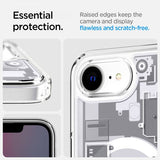 Spigen iPhone 16e/iPhone 17e Ultra Hybrid Zero One MagFit -suojakuori, valkoinen