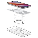 Spigen iPhone 16e/iPhone 17e Ultra Hybrid Zero One MagFit -suojakuori, valkoinen