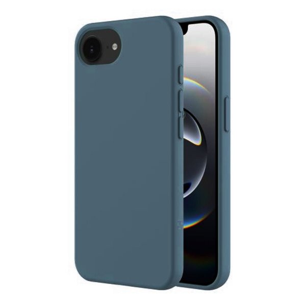 iPhone 16./17. sukupolven silikonikuori, tummanvihreä