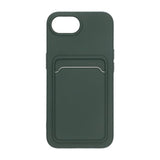 iPhone 16./17. kuoret, korttipidike, vihreä
