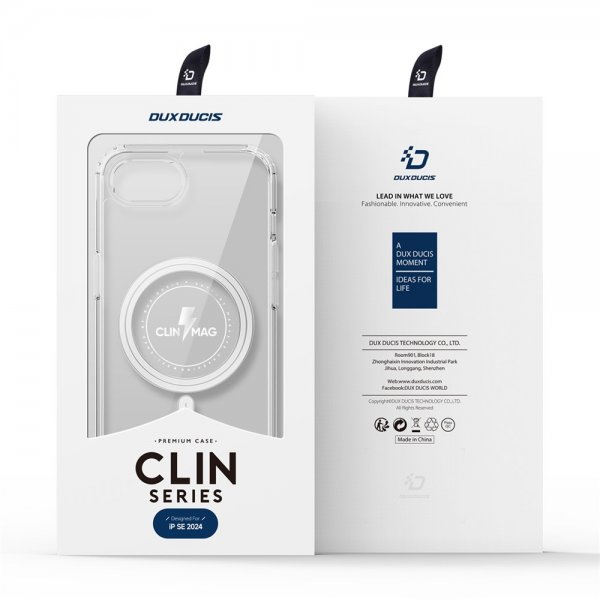 Dux Ducis iPhone 16/17 Kuoret Clin Series MagSafe Läpinäkyvä