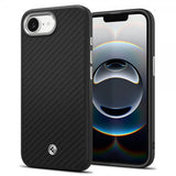 Spigen iPhone 16/17 -suojakuori Enzo Aramid MagFit Matte Black