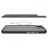 Spigen iPhone 16/17 -suojakuori Enzo Aramid MagFit Matte Black
