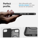 Spigen iPhone 16/17 -suojakuori Enzo Aramid MagFit Matte Black