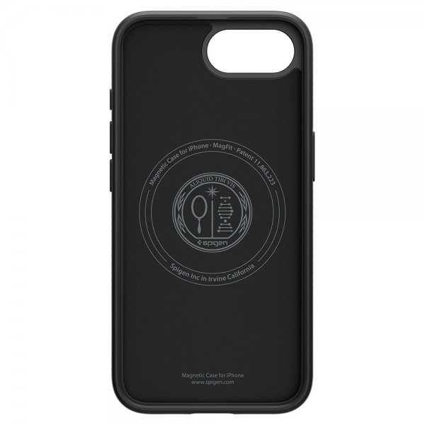 Spigen iPhone 16e/17e Suojakuori Liquid Air MagFit Matte Black