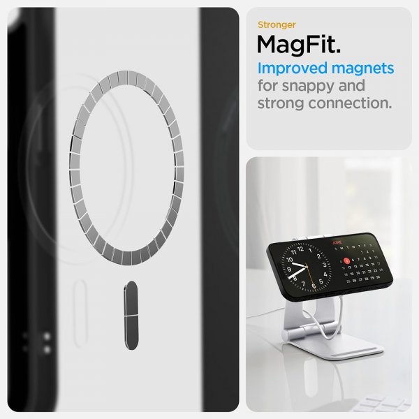 Spigen iPhone 16e/17e Suojakuori Liquid Air MagFit Matte Black