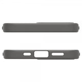 Spigen iPhone 16/17 Kuori Liquid Air Marble Gray