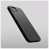 Spigen iPhone 16/17 -kuori, Liquid Air, mattamusta