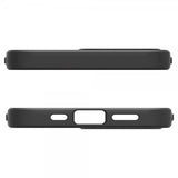 Spigen iPhone 16/17 -kuori, Liquid Air, mattamusta
