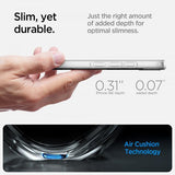 Spigen iPhone 16/17 Kuori Liquid Crystal MagFit Clear White