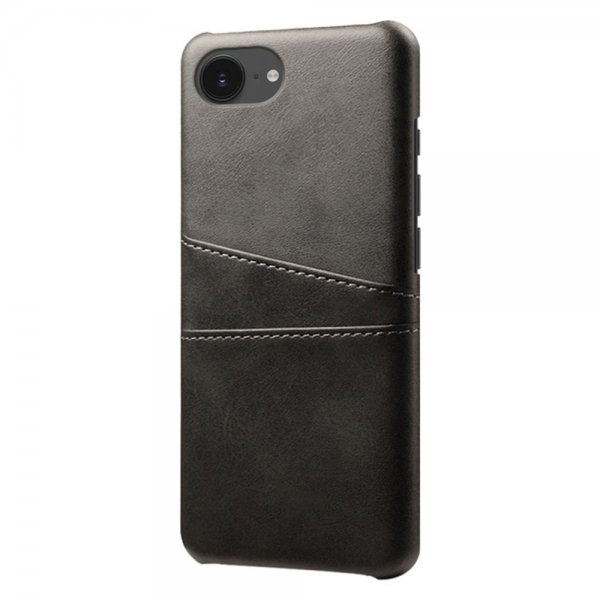 iPhone 16./17. Kotelo kahdella korttipaikalla Musta