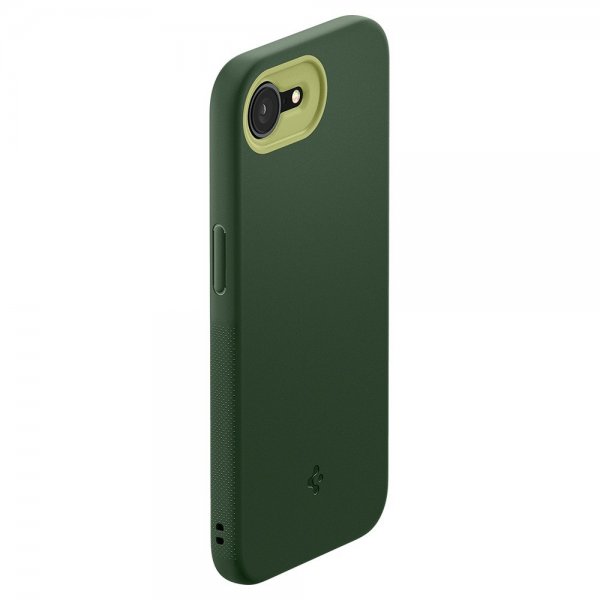 Spigen iPhone 16e/17e -kuori Nano Pop MagFit Avo Green