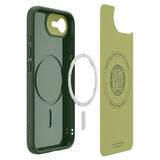 Spigen iPhone 16e/17e -kuori Nano Pop MagFit Avo Green