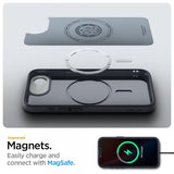 Spigen iPhone 16e/17e Suojakuori Nano Pop MagFit Black Sesame