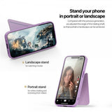 Dux Ducis iPhone 16e/17e -kuori Rafi II Series MagSafe violetti