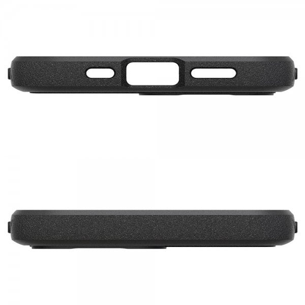 Spigen iPhone 16/17 -kuori Rugged Armor MagFit mattamusta
