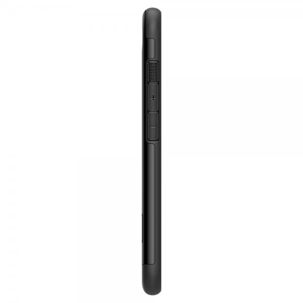 Spigen iPhone 16/17 Kuori Slim Armor MagFit Musta