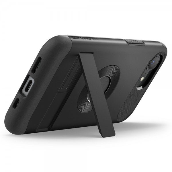 Spigen iPhone 16/17 Kuori Slim Armor MagFit Musta
