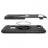 Spigen iPhone 16/17 Kuori Slim Armor MagFit Musta