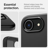 Spigen iPhone 16e/17e Thin Fit MagFit -kuori, musta