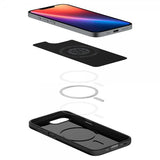 Spigen iPhone 16e/17e Thin Fit MagFit -kuori, musta