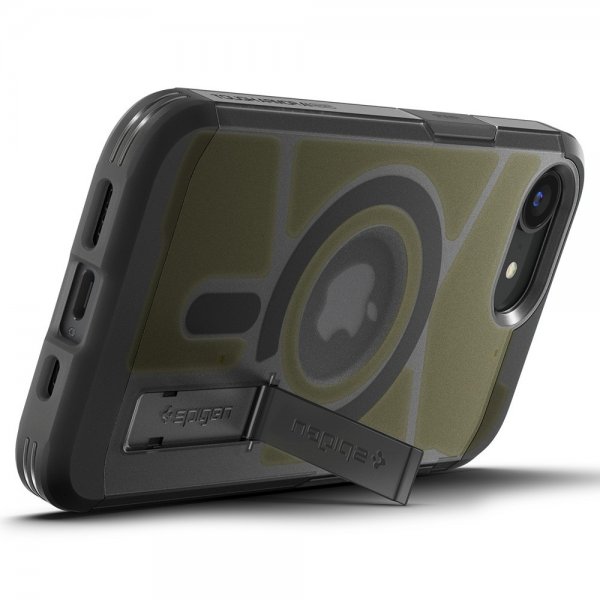 Spigen iPhone 16e/17e Suojakuori Tough Armor MagFit Frost Black