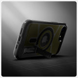 Spigen iPhone 16e/17e Suojakuori Tough Armor MagFit Frost Black
