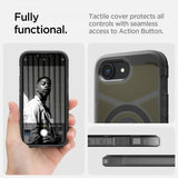 Spigen iPhone 16e/17e Suojakuori Tough Armor MagFit Frost Black
