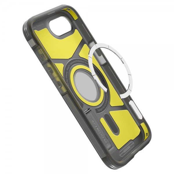 Spigen iPhone 16e/17e Suojakuori Tough Armor MagFit Frost Black