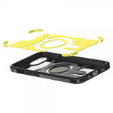 Spigen iPhone 16/17 -kuori, Tough Armor MagFit, Gunmetal