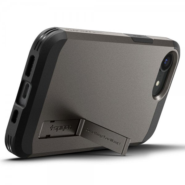Spigen iPhone 16/17 -kuori, Tough Armor MagFit, Gunmetal
